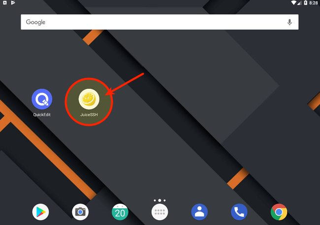 JuiceSSH Dashboard JuiceSSH Dashboard