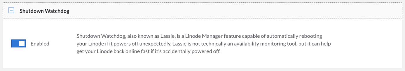 Configuring Shutdown Watchdog Configuring Shutdown Watchdog